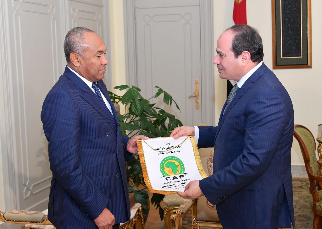 السيسى يؤكد حرص الدولة على نجاح كأس الأمم الأفريقية1685456284