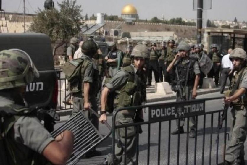 الاحتلال الإسرائيلي يحول القدس إلى ثكنة عسكرية قبل مسيرة الأعلام الاستفزازية 1 1 15133285171684321925