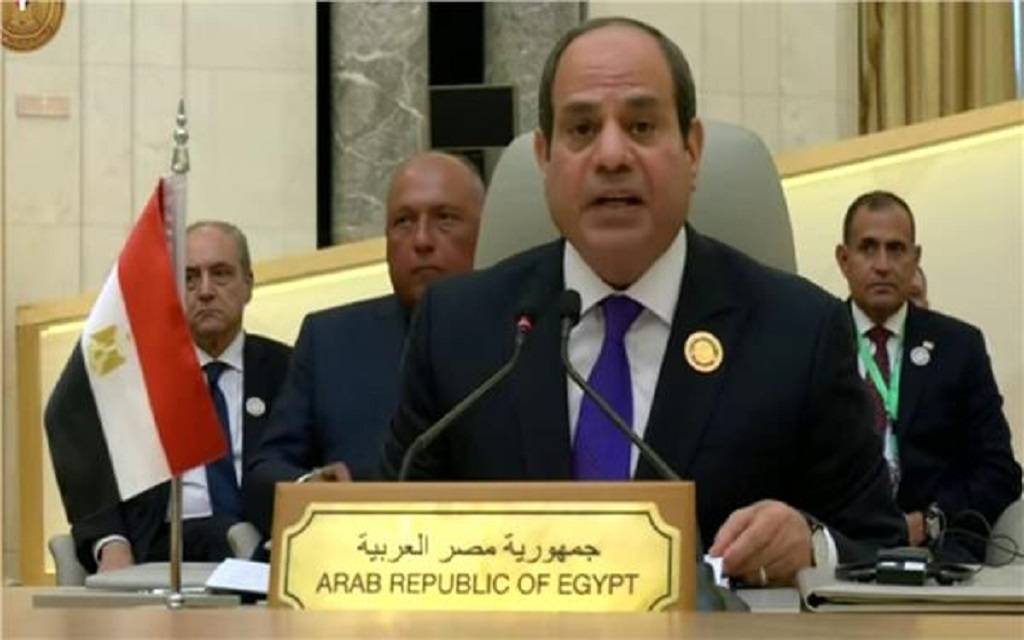 "الرئاسة": كلمة السيسي أمام قمة جدة العربية… إضافة أولي وأخيرة 1 10241684412764