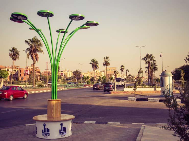 العريش: 20 محطة انتظار للسيارات مضيئة بالطاقة الشمسية بشمال سيناء 1 2017 10 30 16 34 48 2631684770243