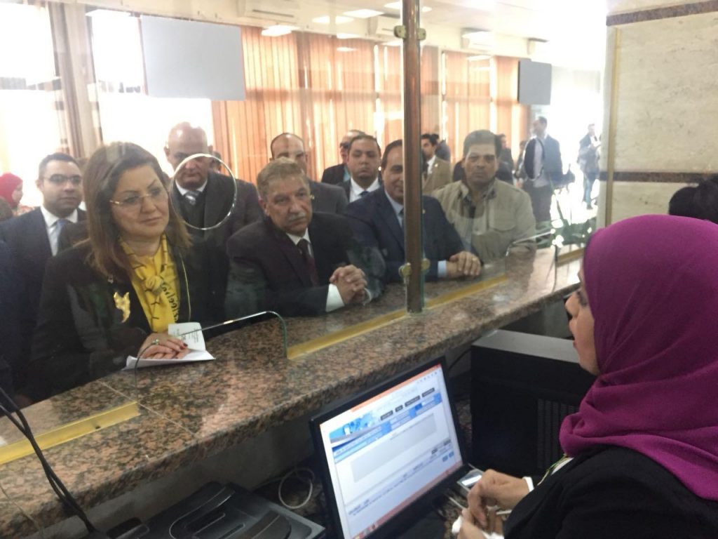 وزيرة التخطيط تفتتح المركز التكنولوجي بالشيخ زويد 1 2018 2 15 14 6 26 1071685364483