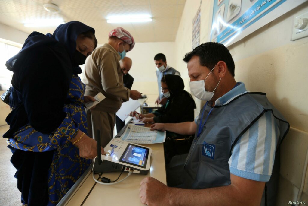 لجنة الانتخابات الموريتانية: نسبة المشاركة بلغت 41 % 1 2021 10 10T050943Z 1162451653 RC2T6Q94OV36 RTRMADP 3 IRAQ ELECTION scaled 1