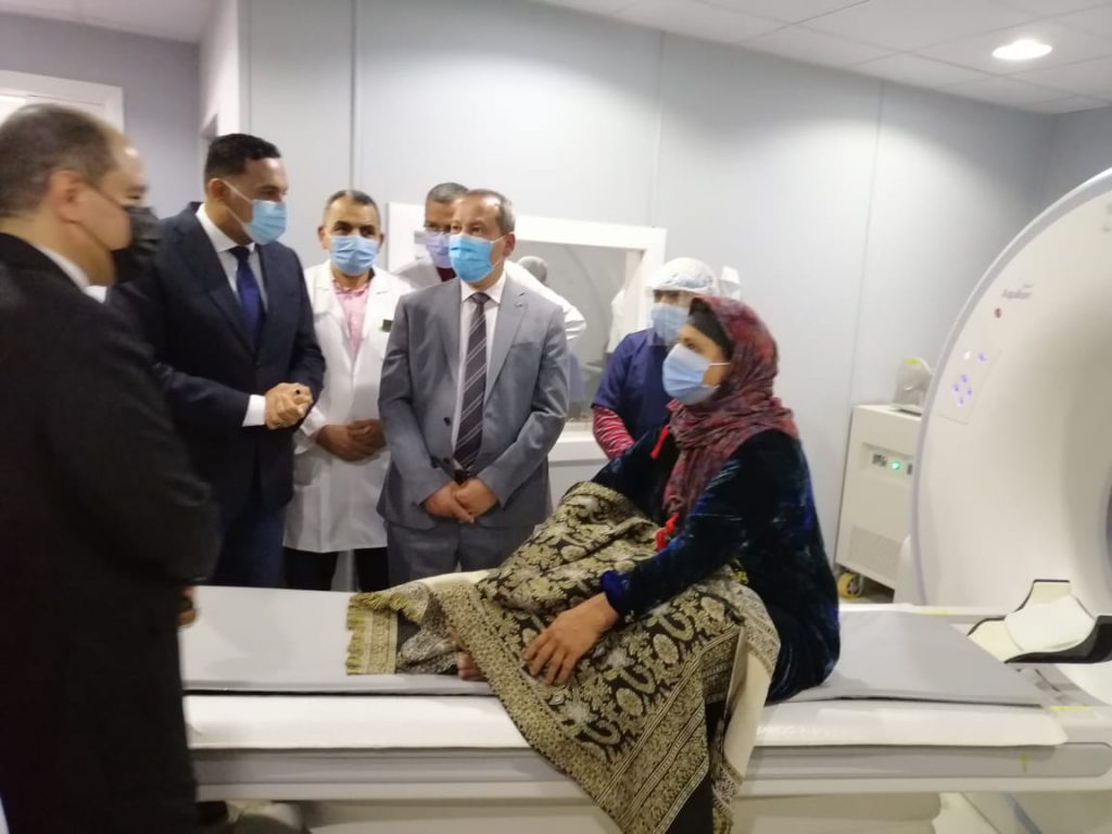 صحة سوهاج: وصول وتشغيل وحدة الأشعة المقطعية المتنقلة بمستشفى طهطا العام 1 2021 637540924956844985 6841683964264
