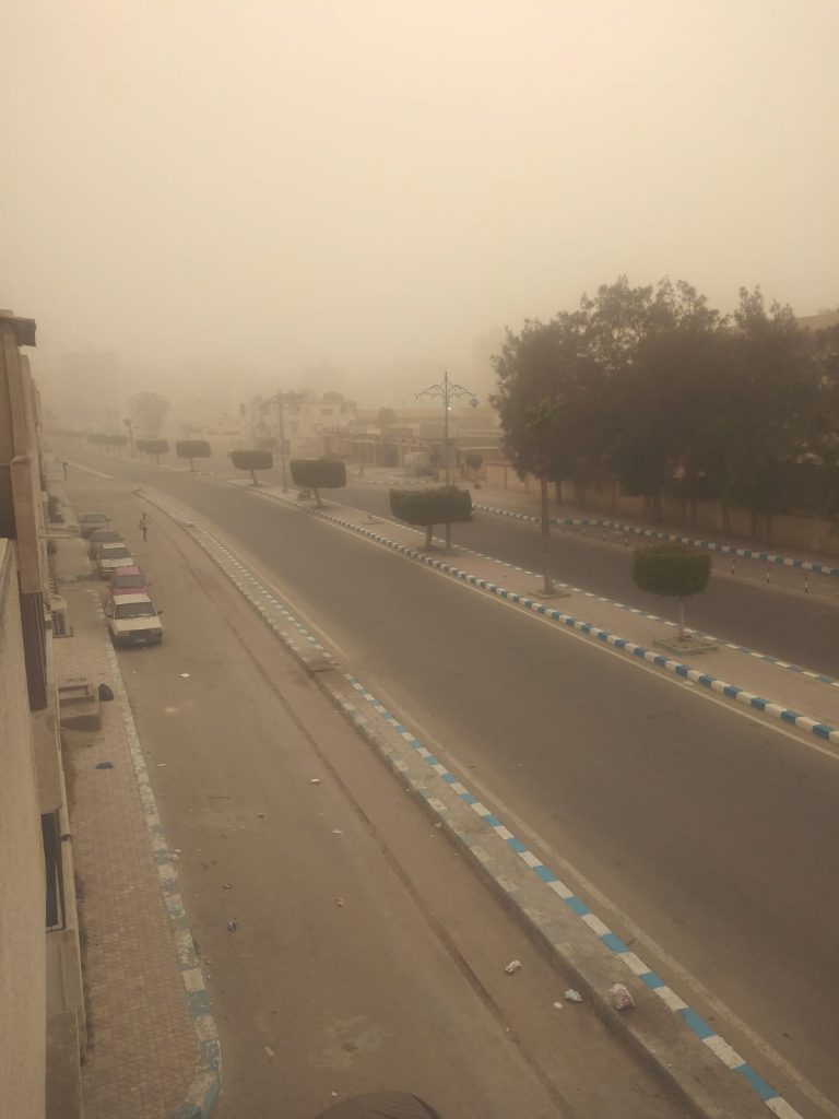 عاصفة ترابية جديدة تتعرض لها أسوان 1 2022 637871038637597734 7591685221924