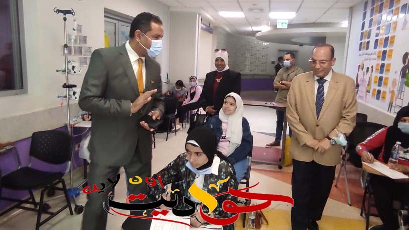 محافظ الجيزة يتواصل هاتفيا مع طلاب الشهادة الإعدادية بمستشفى 57357 لتشجيعهم 1 22 111684859345