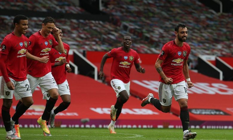فوز مانشستر يونايتد على بورنموث 1ـ0.. وتعادل فولهام وكريستال بالاس 2ـ2 في الدوري الإنجليزي 1 30387124 8489763 Bruno Fernandes was also on target for the top four chasing host a 199 1593877607517 e15939368838551684599123