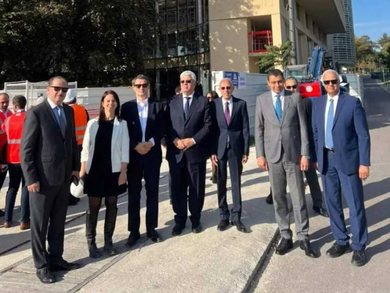 وزير التعليم العالي يتفقد موقع بناء "بيت مصر" بالمدينة الجامعية بباريس 1 566619 L1684342563