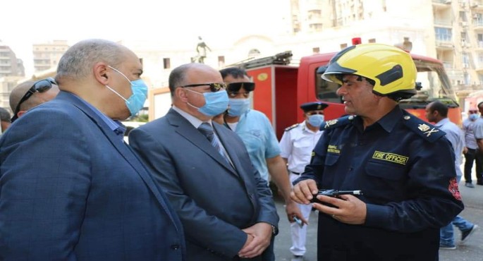 محافظ القاهرة: تشكيل لجنة هندسية لفحص مبنى الخدمات الحكومية بمايو عقب نشوب حريق به 1