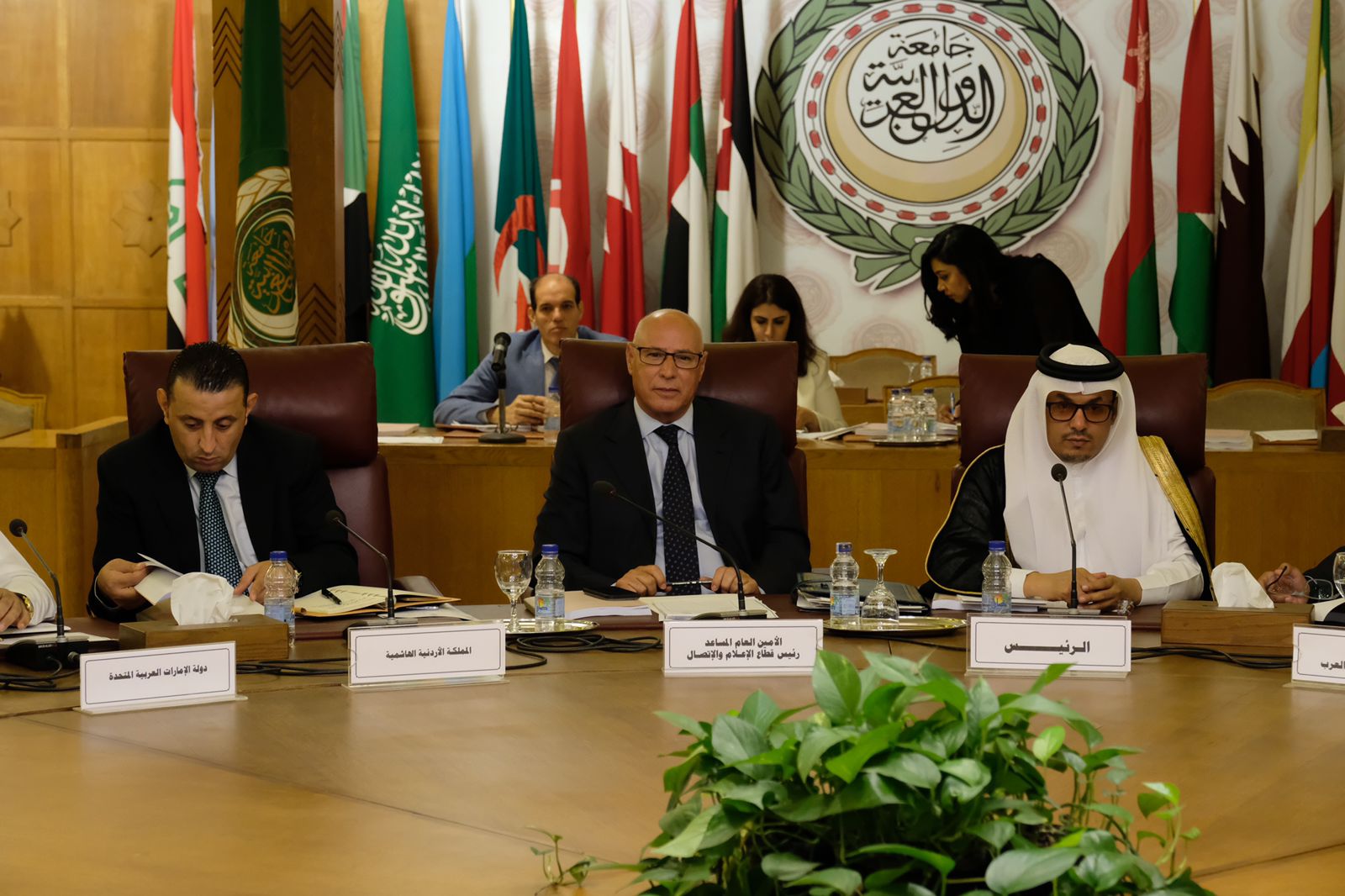 بدء أعمال الاجتماع الرابع لفريق الخبراء المعني بمتابعة تنفيذ الخريطة الإعلامية للتنمية المستدامة 2030 1 IMG 20220627 WA00001685359144