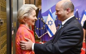 Prime Minister Naftali Bennett Meets with EU Commission President Ursula von der Leyen2 640x400 1 1024x640 1