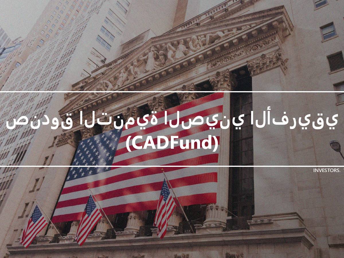 صندوق التنمية الصيني الإفريقي: مستعدون لتمويل مشروعات جديدة بالمنطقة الاقتصادية لقناة السويس 1 china africa development fund1684851004