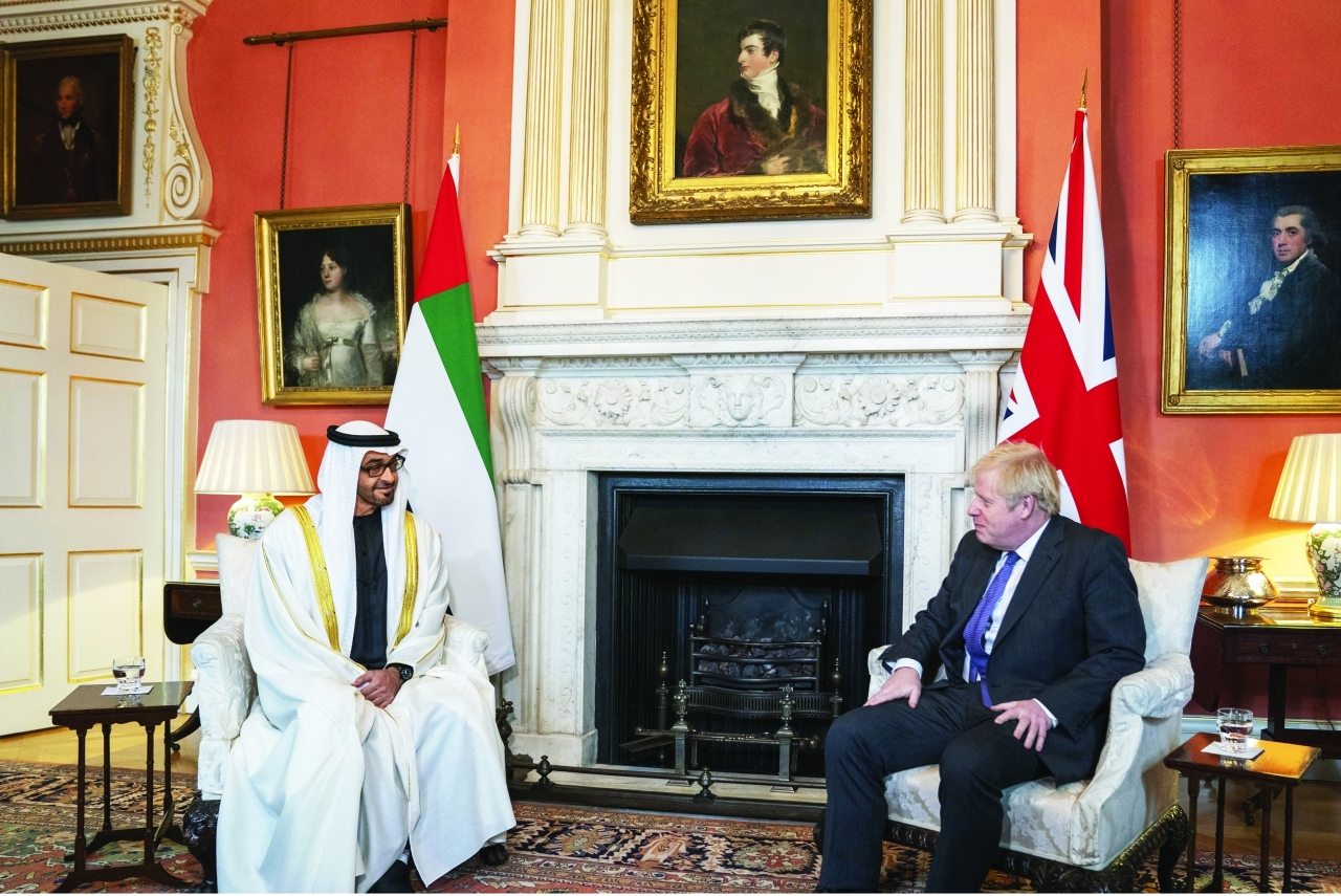 الإمارات والمملكة المتحدة تعقدان اجتماع الحوار الاستراتيجي الأول بينهما في لندن 1 image1684243625