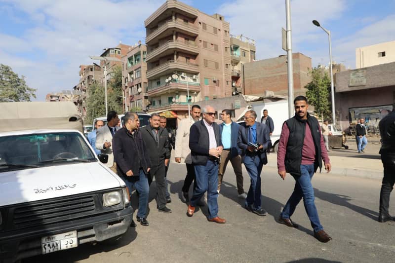 محافظ الجيزة يوجه بالنهوض بالمظهر الجمالي لكافة الطرق المؤدية للمتحف المصري الكبير 1 mini 469A25901684759863