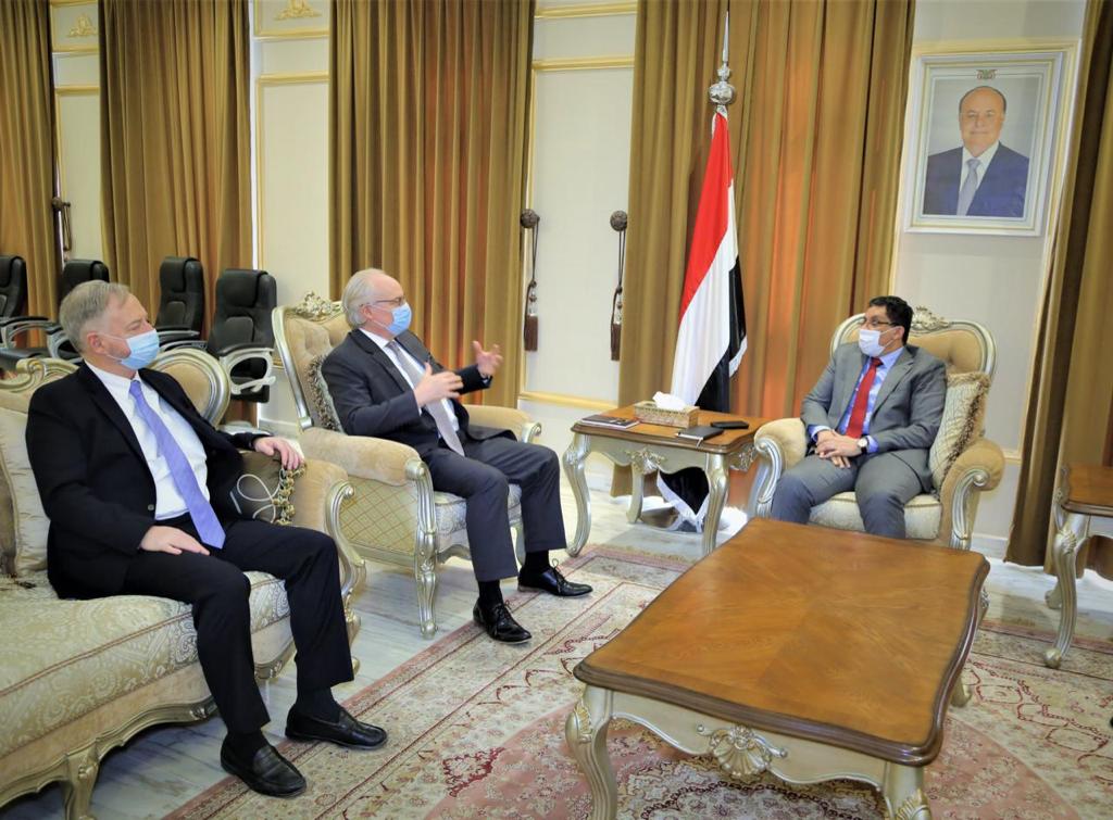 المبعوث الأممي لليمن يبحث مع بلينكن ومستشار الأمن القومي الأمريكي جهود تعزيز السلام 1 المبعوث الامريكي 21684300683