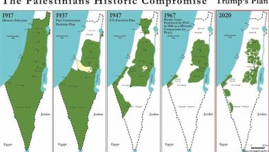 خريطة فلسطين منذ الاحتلال الاسرائيلي حتى الان 11683665345