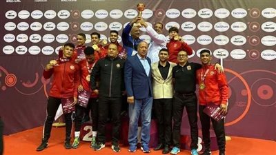 مصر تفوز ببطولة افريقيا للمصارعة بتونس1684655165