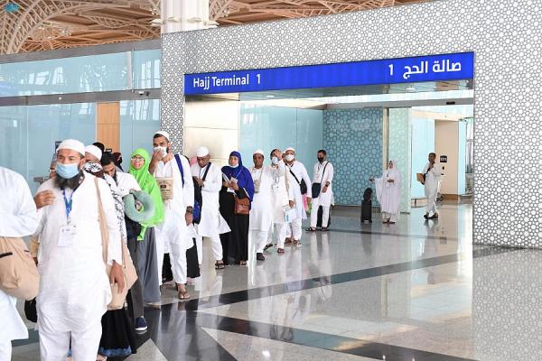 لجنة الحج والزيارة السعودية: وصول أكثر من 744 ألف حاج إلى المدينة المنورة حتى اليوم 1 الحجاج1687156144