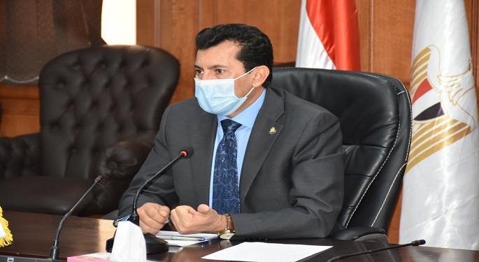 وزير الشباب والرياضة يتابع آليات تعيين القيادات بمقر الوزارة بالعاصمة الإدارية الجديدة 1 وزير رياضة أشرف صبحي ولجنة مونديال اليد31685896743