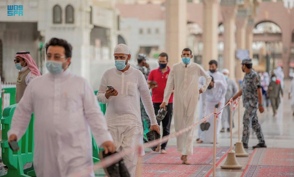 الشؤون النسائية بوكالة المسجد النبوي ترفع جاهزيتها لاستقبال طلائع الحجاج 1 وكالة شؤون المسجد النبوي تكثف جاهزيتها واستعداداتها مع قُرب موسم1685945403