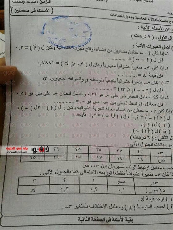 التعليم: ورقة امتحان الاقتصاد المتداولة تعود للعام الماضي 1 10338780 1433389810263243 616816215776609203 n1686644825