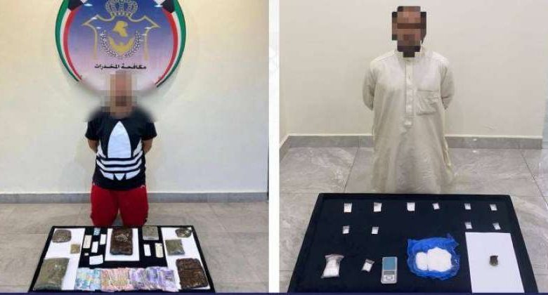 ضبط شخصين بالقاهرة وبحوزتهما 2 كيلوجرام من مادة الآيس المخدرة 1 13004731686048063