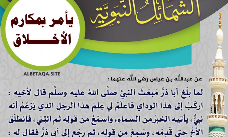 أئمة وواعظات الأوقاف: الإسلام ربط العبادات كلها بمكارم الأخلاق 1 14347362001686822122