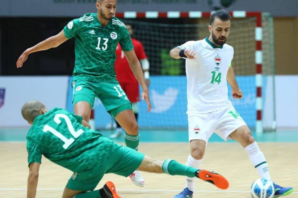 الجزائر تفوز على ليبيا 3/2 في كرة الصالات ببطولة كأس العرب 1 16558346147581686263163