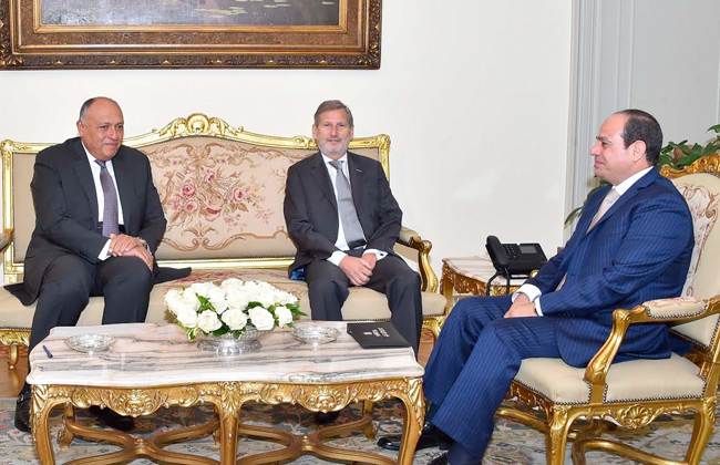 الرئيس السيسى يؤكد الأهمية التي توليها مصر إلى تعظيم التنسيق والتشاور مع أنجولا 1 19 2017 636449746293197054 3191686144486