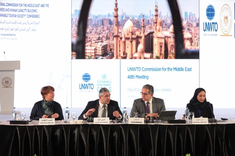 بمشاركة مصرية .. انطلاق أعمال الاجتماع ٤٩ للجنة الإقليمية لمنظمة السياحة العالمية للشرق الأوسط بالأردن 1 2 18
