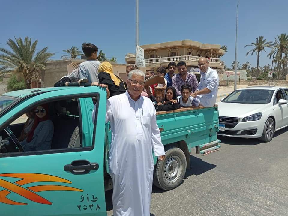 محافظ شمال سيناء يودع حجاج قرعة وزارة الداخلية 1 2019 637000923192361502 2361686465124
