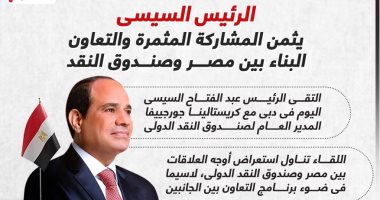 الرئيس السيسي يثمن الشراكة المثمرة والتعاون البناء بين الحكومة المصرية ومؤسسة التمويل الدولية 1 2023021301281728171687081205