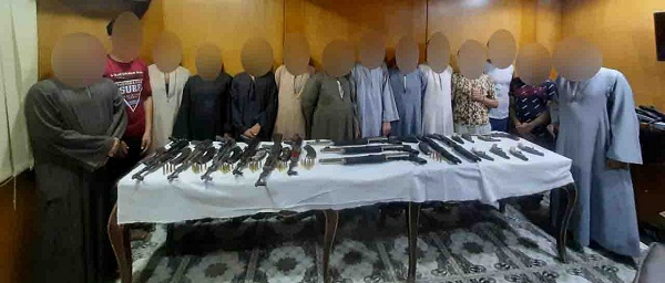 حملة أمنية بسوهاج لضبط الأسلحة النارية غير المرخصة وتجار المخدرات والهاربين من الأحكام 1 2ea656a8da1685702404