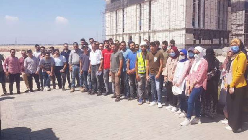الإسكان: وفد من "هندسة المنصورة" يزُور مدينة المنصورة الجديدة لبحث مشاريع تخرج الطلاب حول تحلية مياه البحر 1 41838718916294502261687340463