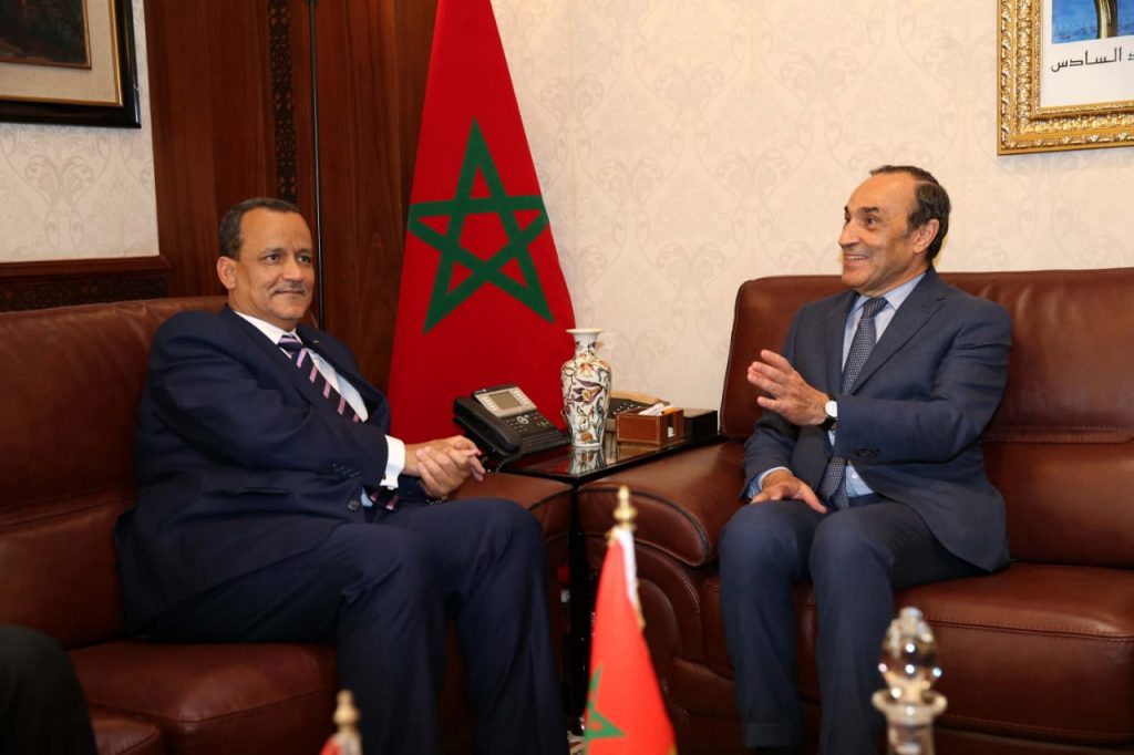 وزير الخارجية الموريتاني يجري مباحثات مع دبلوماسية أمريكية 1 5 111687039203