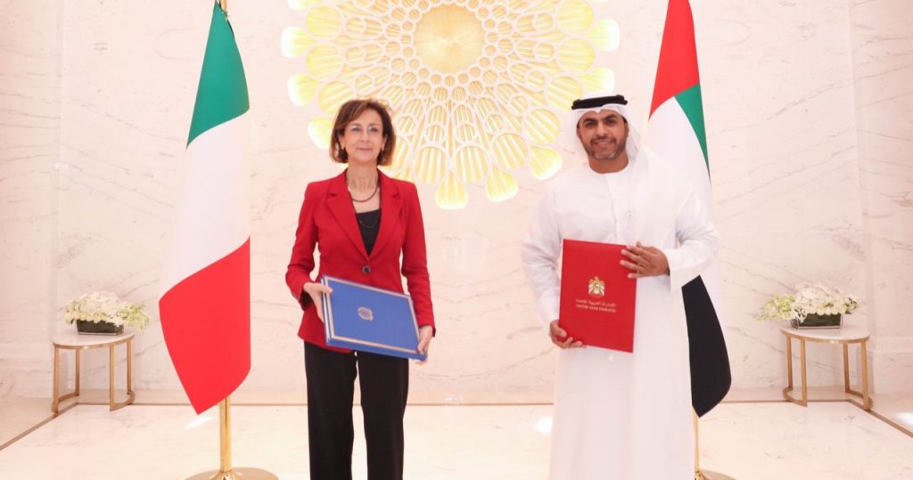 الإمارات وإيطاليا تبحثان التعاون المشترك بين البلدين في المجالات كافة 1 8412976674716122731687126803