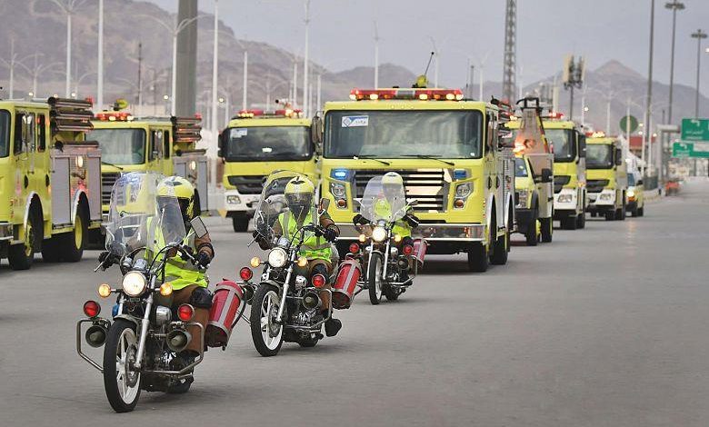 الدفاع المدني السعودي يرفع درجة الاستعداد في مشعر عرفة لاستقبال ضيوف الرحمن 1 8740c871 04c5 4647 b282 8802a6b64a2b1687818843