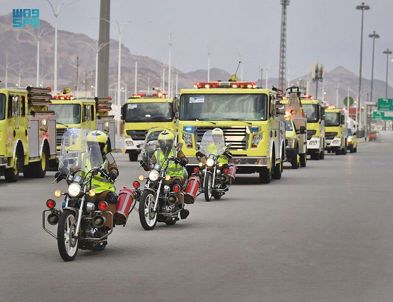 الدفاع المدني السعودي يرفع درجة الاستعداد في مشعر عرفة لاستقبال ضيوف الرحمن 1 8740c871 04c5 4647 b282 8802a6b64a2b1687818843