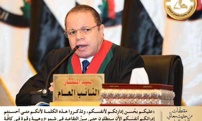 وزير العدل ورئيس "قضايا الدولة" يشهدان أداء 485 مندوبًا مساعدًا جديدًا اليمين القانونية 1 IMG 20200622 WA00201686387363