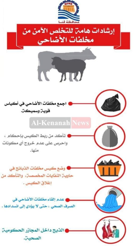 وزارة البيئة تناشد المواطنين التخلص الآمن من مخلفات الأضاحي في الأماكن المخصصة لها 1 inbound33976325307513161161687939144