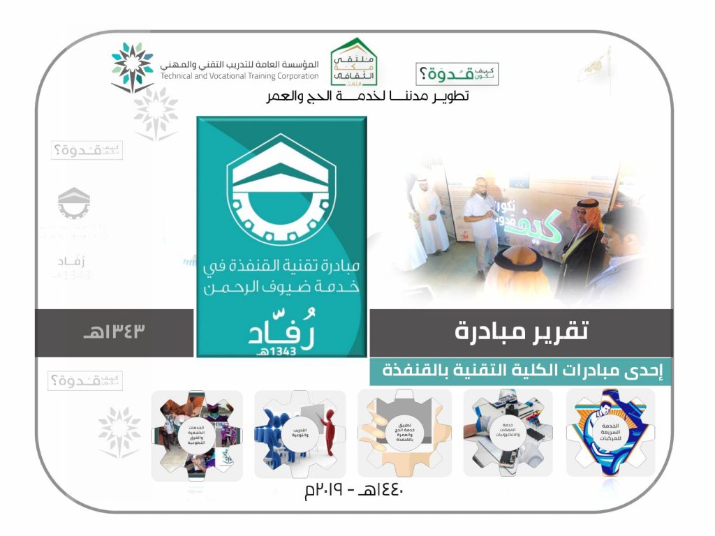 تدشين برامج مبادرة "تقني العطاء" لخدمة ضيوف الرحمن في موسم الحج بمكة المكرمة 1 p11687199163