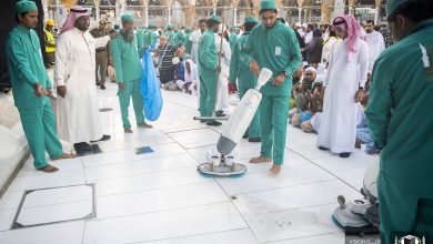 أكثر من 4 آلاف عامل لإنجاح خطة إدارة تطهير وسجاد المسجد الحرام 11686578343