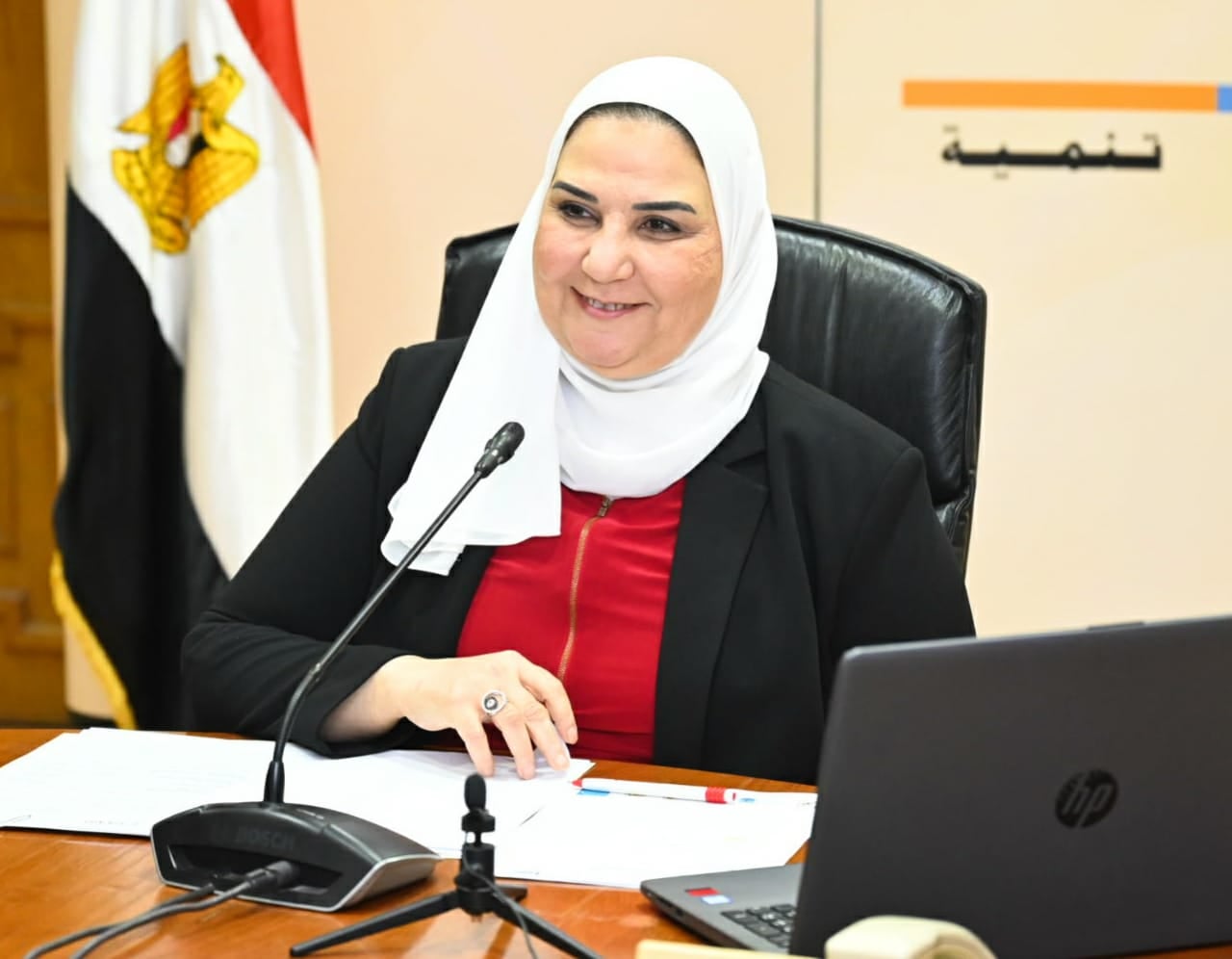 وزيرة التضامن الاجتماعي تفتتح أعمال الدورة الثانية للمؤتمر الوزاري للتنمية الاجتماعية في الدول الأعضاء لمنظمة التعاون الإسلامي 1 وزيرة التضامن1686040563
