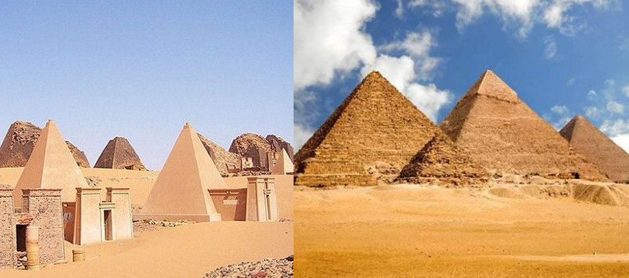 الفرق بين اهرامات السودان ومصر1689048483