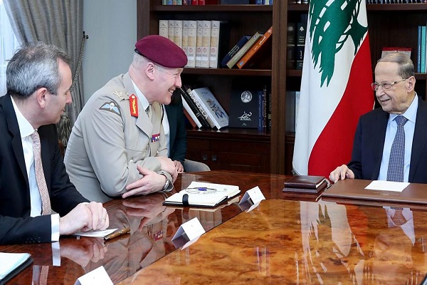 مستشار الدفاع البريطاني للشرق الأوسط وشمال أفريقيا ينهي زيارته إلي لبنان 1 01cded3e0ab3675ee6ab3dd14b8d45421688724423