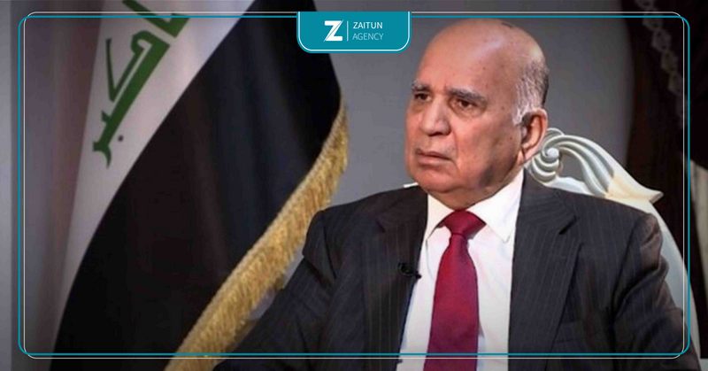 وزير الخارجية العراقي يؤكد ضرورة الإسراع بفتح خط الطيران مباشر بين بغداد وباكو 1 1 وزير الخارجية العراقي1688894282