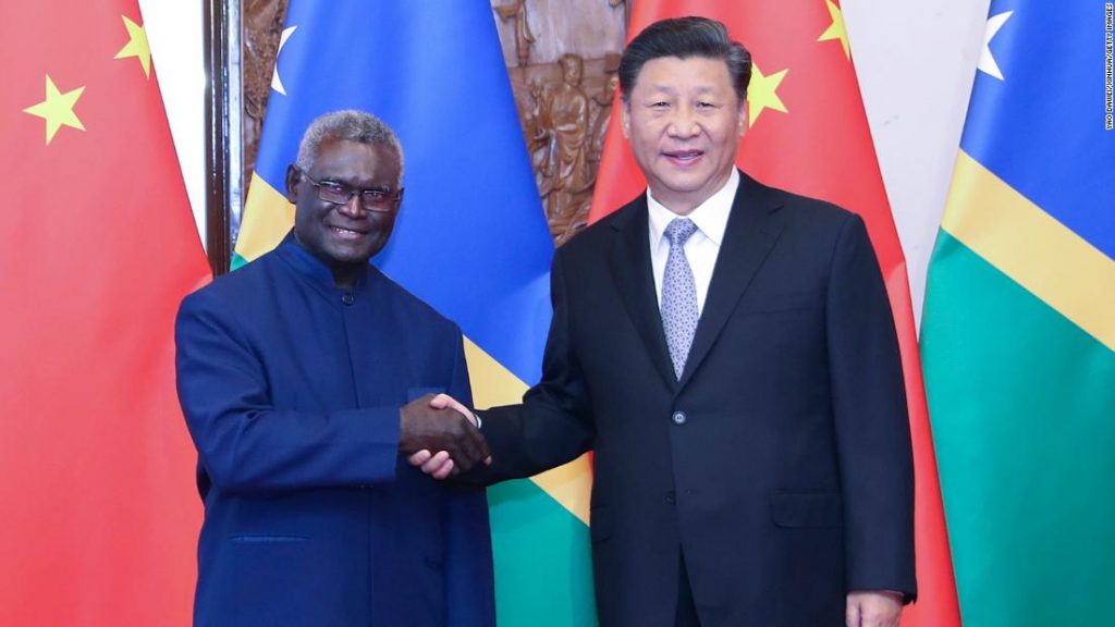 الصين وجزر سليمان تقيمان شراكة استراتيجية شاملة 1 200911045036 09 solomon islands china restricted super 1691689003183