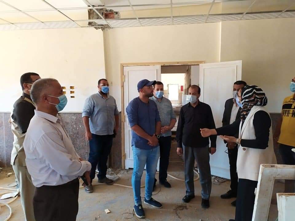 نائب محافظ الوادي الجديد تتفقد جاهزية المعهد الفني الصحي وإنشاء مركز " إبداع" بالداخلة 1 2021 637633584995200121 5201688892663