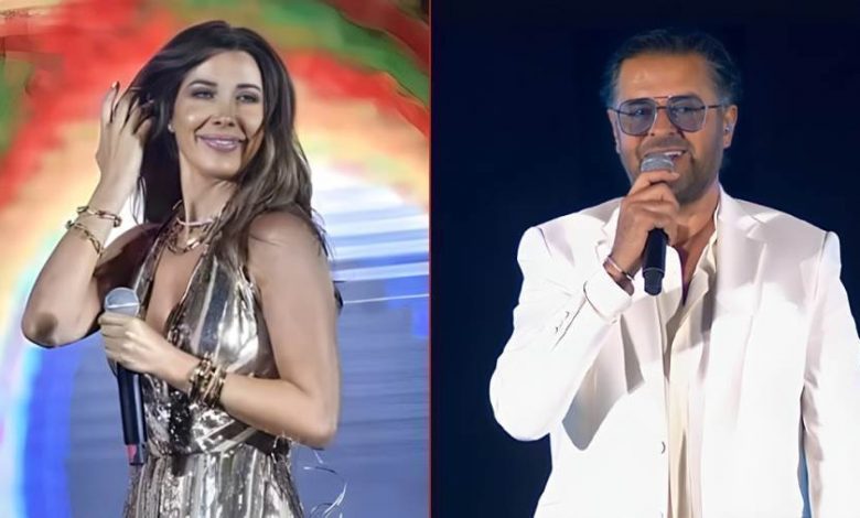 بالصور .. راغب علامة يتألق في العلمين ونانسي تشعل الأجواء بأغنية أنا مصري 1 300781690592942