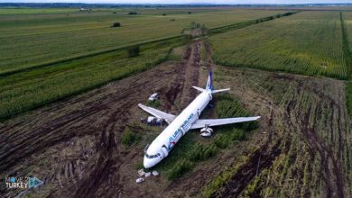 A Russian plane made a sharp landing without deaths 741x4201690091702