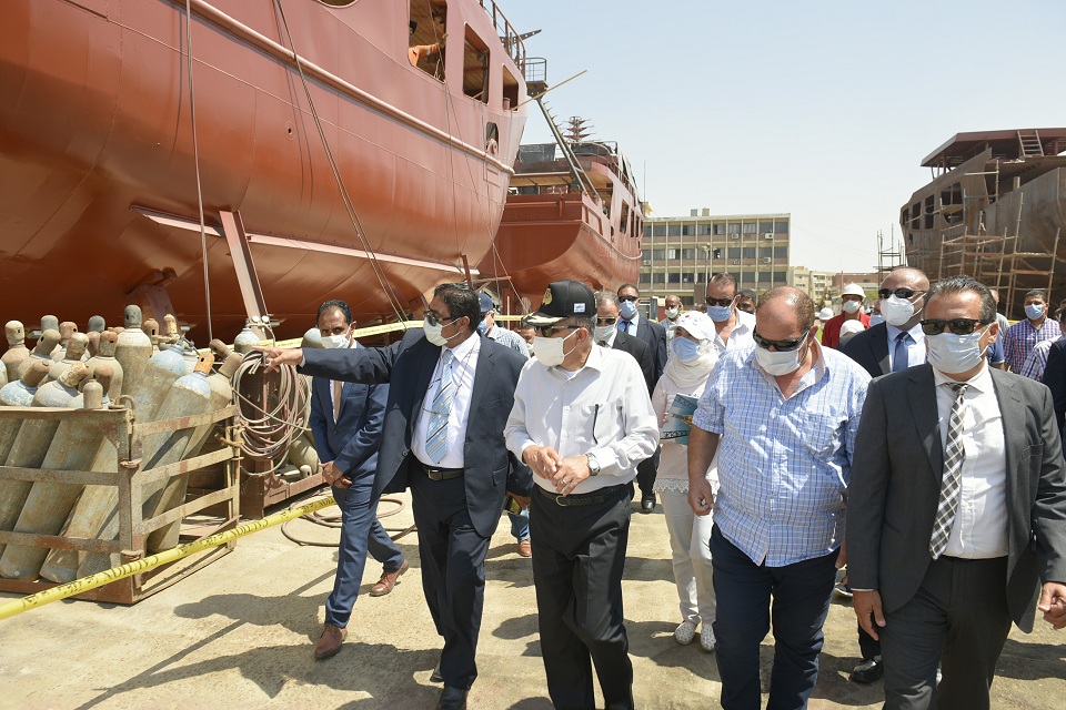 رئيس هيئة قناة السويس: الحوض العائم "فخر القناة" نقلة نوعية في مجال إصلاح وصيانة السفن 1 DSC30811688288523
